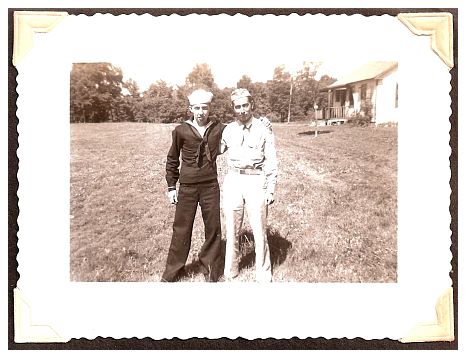 1943 - Seaman Rob and brother Howard - on leave.jpg